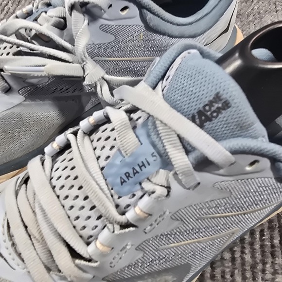 HOKA ONE ONE‎ Arahi 5 Shoes Womens Size 10 Blue Running Stability 1115012 BFPB - Picture 5 of 16